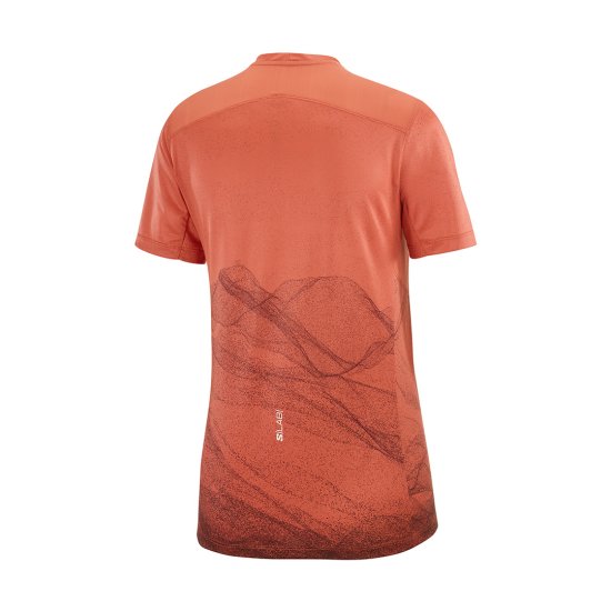 SALOMON - Maglia S/Lab Ultra AOP donna
