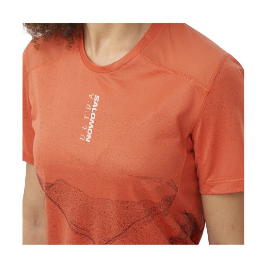 SALOMON - Maglia S/Lab Ultra AOP donna