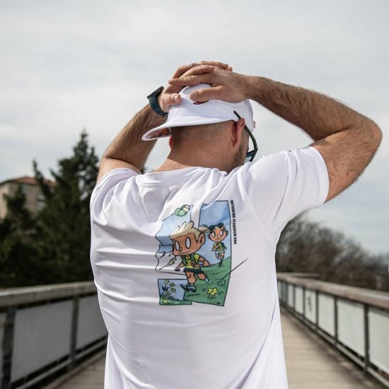 BV SPORT - T-SHIRT TECNICO DBDB BIANCO UOMO