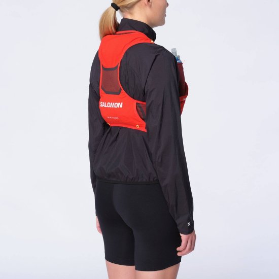 SALOMON - ZAINO D'IDRATAZIONE S/LAB PULSAR 3 CON FLASCHETTE ROSSO