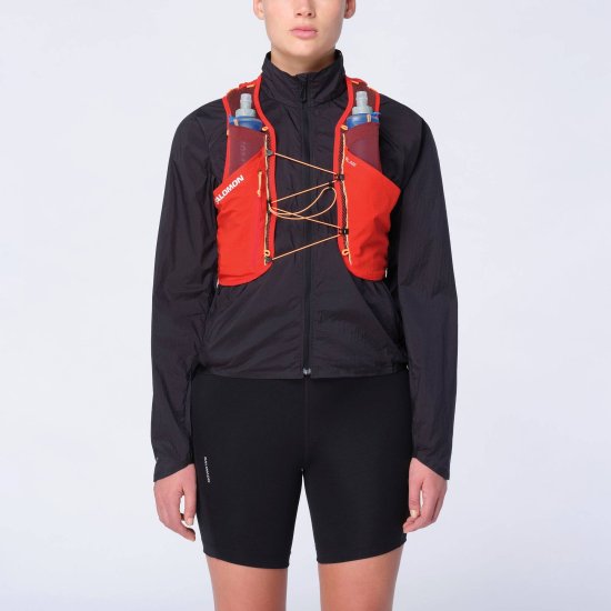 SALOMON - ZAINO D'IDRATAZIONE S/LAB PULSAR 3 CON FLASCHETTE ROSSO