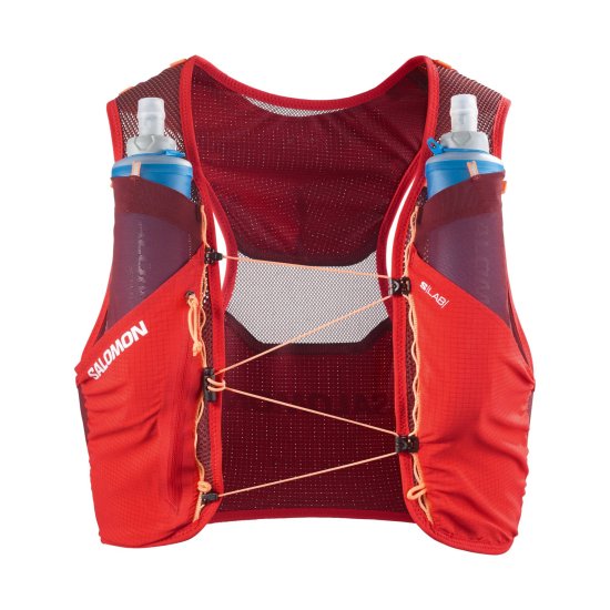 SALOMON - ZAINO D'IDRATAZIONE S/LAB PULSAR 3 CON FLASCHETTE ROSSO