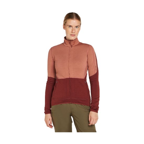 ICEBREAKER - PILE MERINO 400 REALFLEECE DESCENDER DONNA