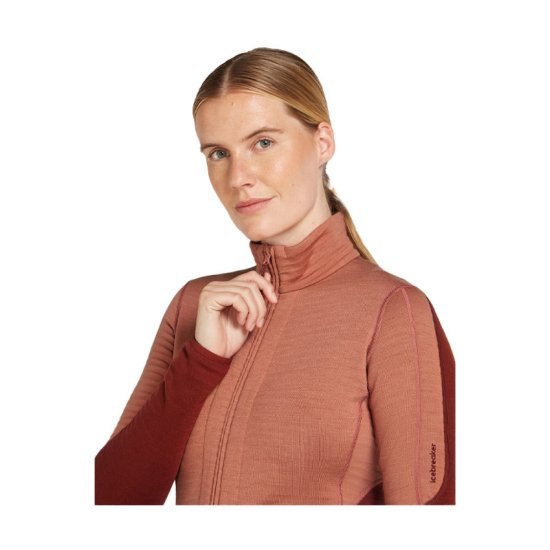 ICEBREAKER - PILE MERINO 400 REALFLEECE DESCENDER DONNA