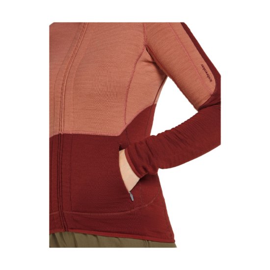 ICEBREAKER - PILE MERINO 400 REALFLEECE DESCENDER DONNA