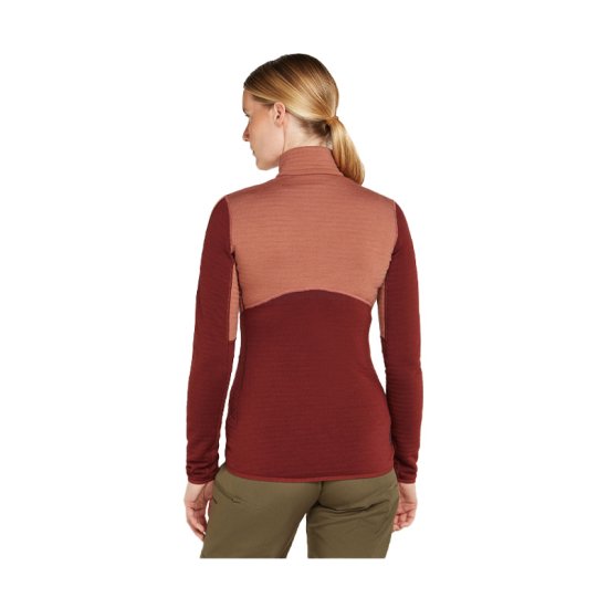 ICEBREAKER - PILE MERINO 400 REALFLEECE DESCENDER DONNA