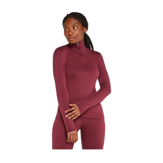 ICEBREAKER - STRATO BASE MERINO 260 TECH LONG SLEEVE DONNA