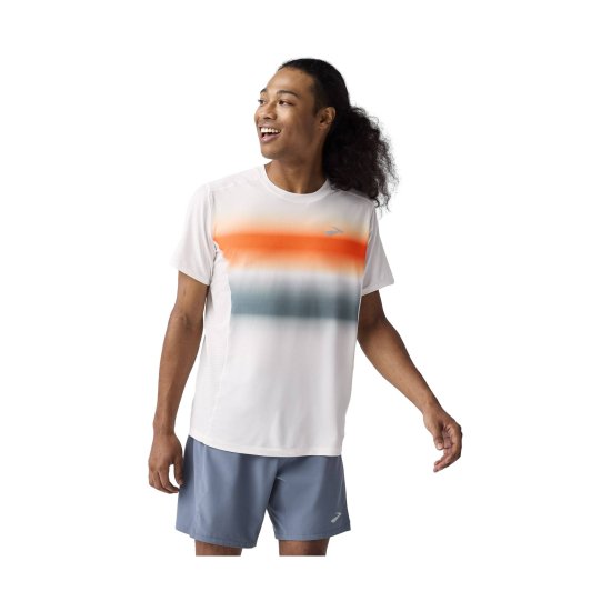 BROOKS - T-SHIRT MANICHE CORTE Atmosphere 3.0