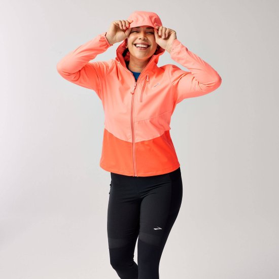 BROOKS - GIACCA IMPERMEABILE HIGH POINT 2 DONNA