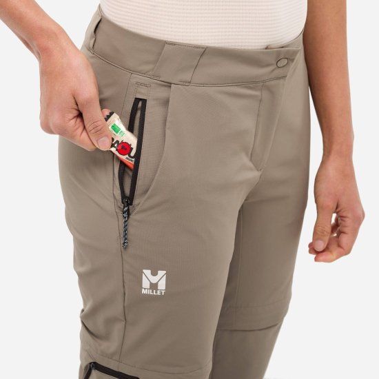 MILLET - Pantalone UBIC STRETCH ZIP OFF donna