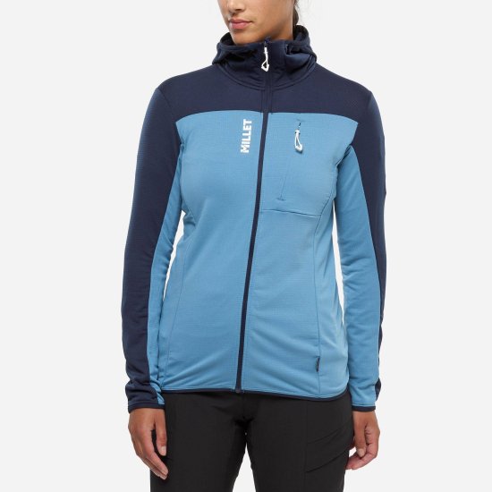 MILLET - Pile Trilogy Icon Lightgrid con cappuccio donna