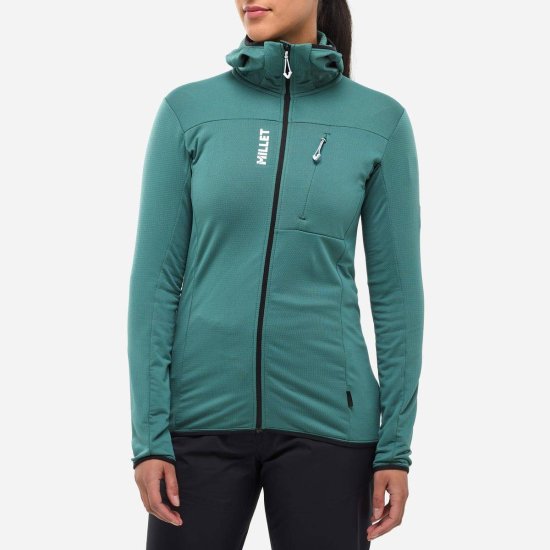 MILLET - Pile Trilogy Icon Lightgrid con cappuccio donna
