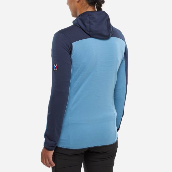 MILLET - Pile Trilogy Icon Lightgrid con cappuccio donna