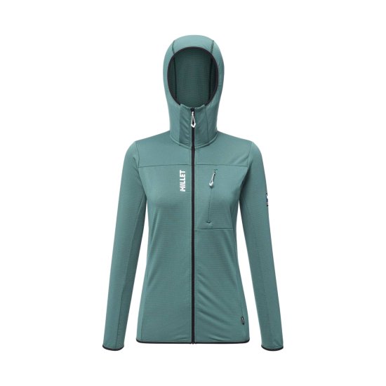 MILLET - Pile Trilogy Icon Lightgrid con cappuccio donna