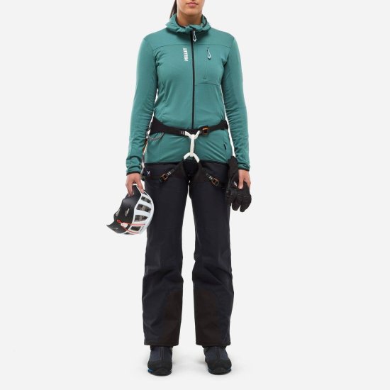 MILLET - Pile Trilogy Icon Lightgrid con cappuccio donna