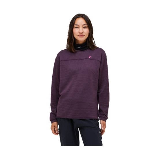 PEAK PERFORMANCE - PILE TRAIL POLARTEC POWER GRID CREW DONNA