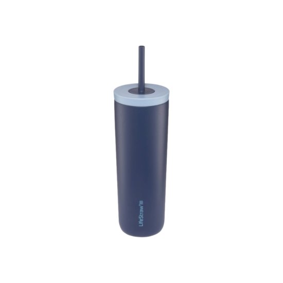 LIFESTRAW - Borraccia filtrante in acciaio inossidabile isolata Go Series 500 ml