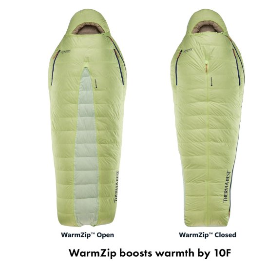 THERM-A-REST - SACCO A PELO BOOST 650 32F/0°C LUNGO