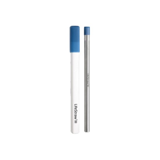 LIFESTRAW - Cannuccia filtrante in acciaio con custodia da trasporto