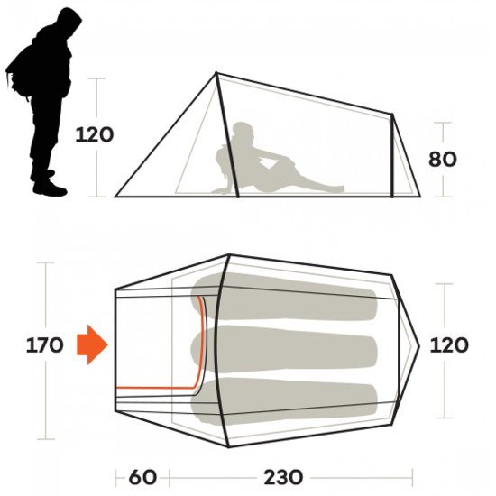 FERRINO - Tenda Sling 3