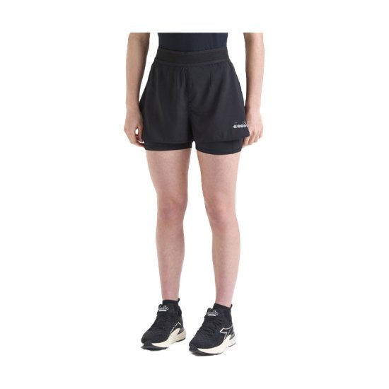DIADORA - PANTALONCINO DOPPIO STRATO DONNA