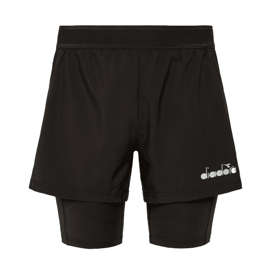 DIADORA - PANTALONCINO A DOPPIO STRATO UOMO