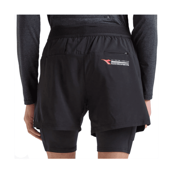 DIADORA - PANTALONCINO A DOPPIO STRATO UOMO