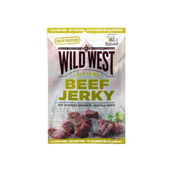Wild west - CARNE SECCA BEEF JERKY JALAPENO 25G