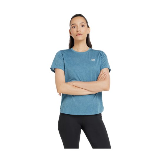 NEW BALANCE - T-SHIRT ATHLETICS DONNA