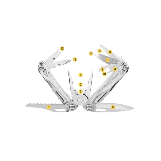 LEATHERMAN - MULTITOOL SIDEKICK CON FODERO