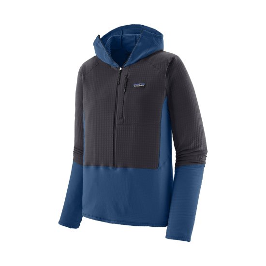 PATAGONIA - PILE R1 PULL-OVER CON CAPPUCCIO UOMO