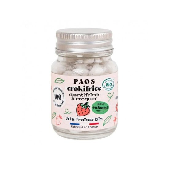PAOS - DENTIFRICIO DA MORDERE BIO GUSTO FRAGOLA