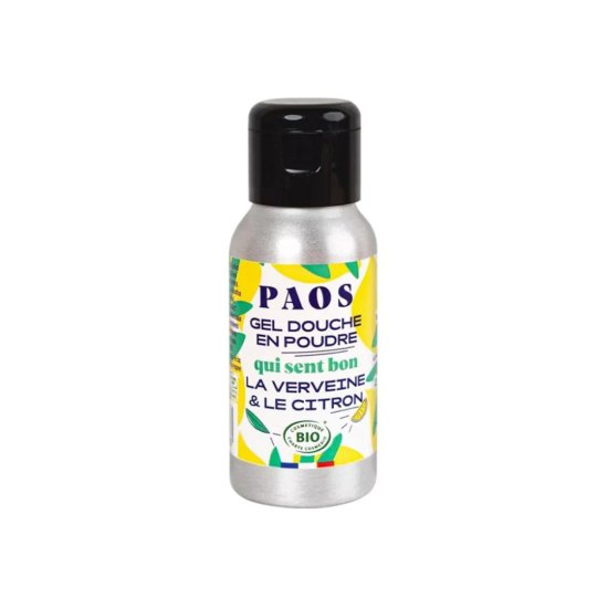 PAOS - Polvere da doccia BIO - Verbena al limone