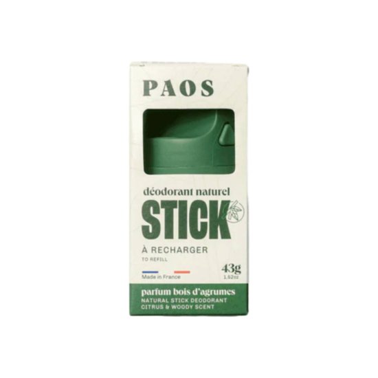 PAOS - DEODORANTE SOLIDO NATURALE E RICARICABILE