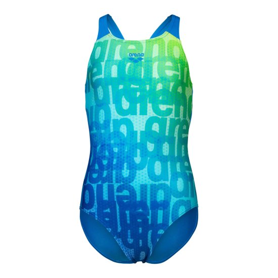 ARENA - Costume intero multicolore per bambina