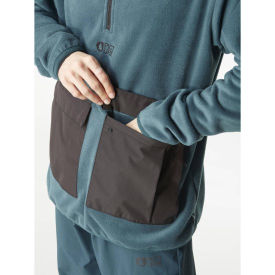 PICTURE - PILE HUSIO 1/4 ZIP TECH UOMO