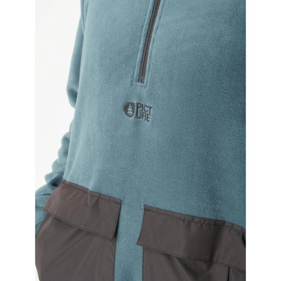 PICTURE - PILE HUSIO 1/4 ZIP TECH UOMO