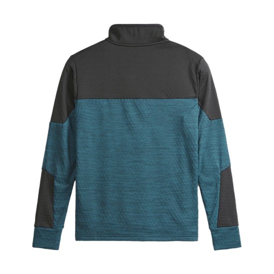 PICTURE - PILE LOKKA GRID 1/4 ZIP UOMO