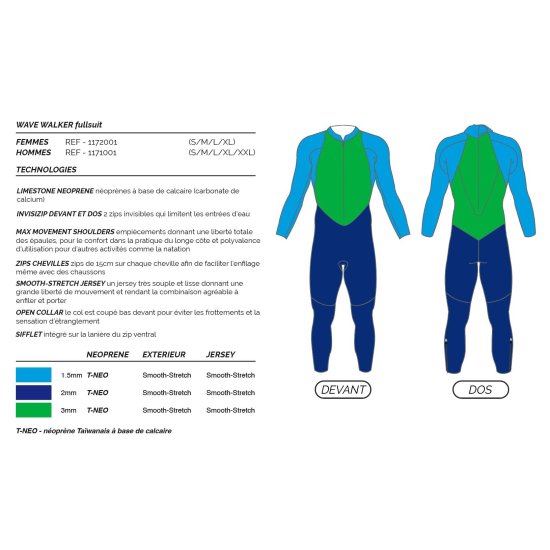 MAKO - Combinazione Wave Walker uomo