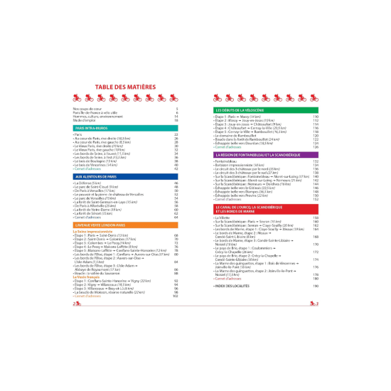 GUIDE DU ROUTARD - PARIGI ISOLA DI FRANCIA IN BICICLETTA