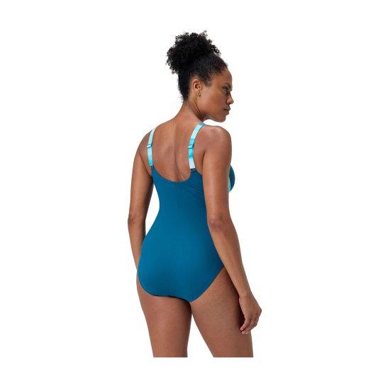 SPEEDO - COSTUME INTERO 1 PEZZO ECO PRINT SPLICE SHAPING DONNA