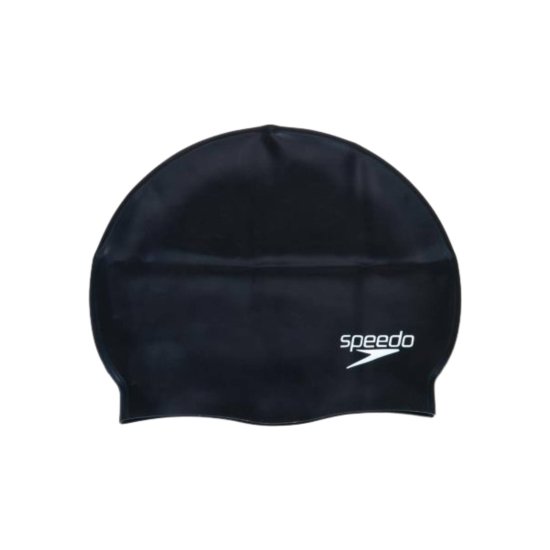 SPEEDO - CUFFIA DA NUOTO FLAT SILICONE P12 NERO