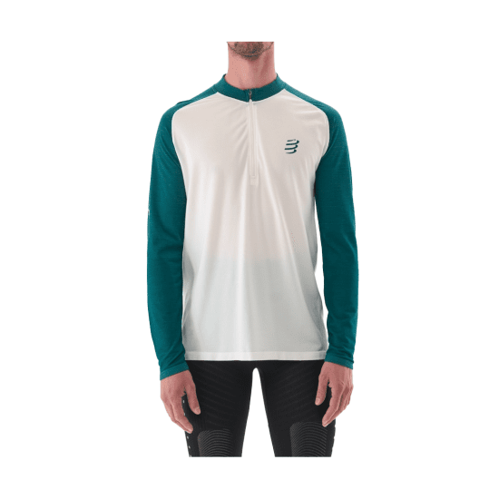 COMPRESSPORT - T-SHIRT A MANICHE LUNGHE TRAIL HZ UOMO
