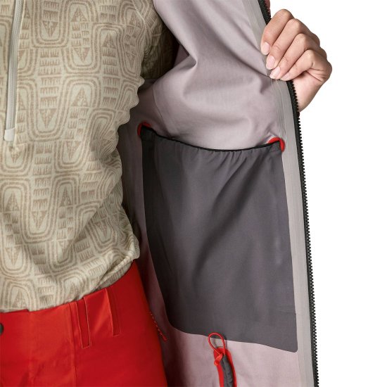 PATAGONIA - GIACCA STORMSTRIDE DONNA MARRONE
