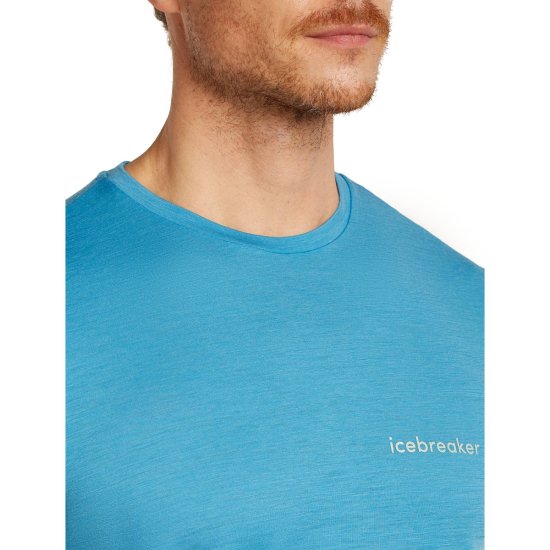 ICEBREAKER - T-shirt 150 Tech Lite Peaceful Pass uomo