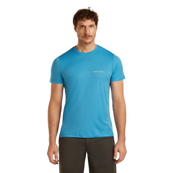 ICEBREAKER - T-shirt 150 Tech Lite Peaceful Pass uomo