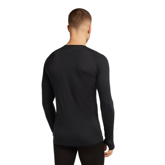ICEBREAKER - T-SHIRT MANICHE LUNGHE MERINO 125 ZONEKNIT UOMO