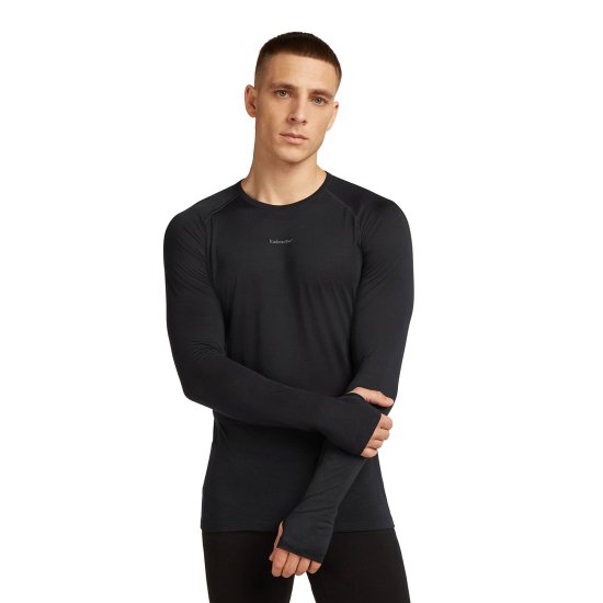 ICEBREAKER - T-SHIRT MANICHE LUNGHE MERINO 125 ZONEKNIT UOMO