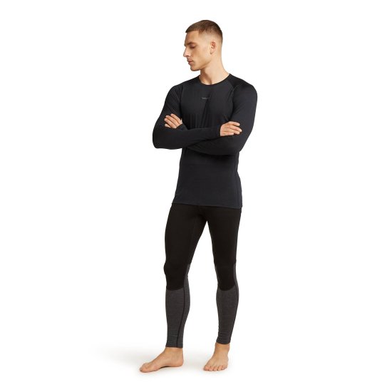 ICEBREAKER - T-SHIRT MANICHE LUNGHE MERINO 125 ZONEKNIT UOMO