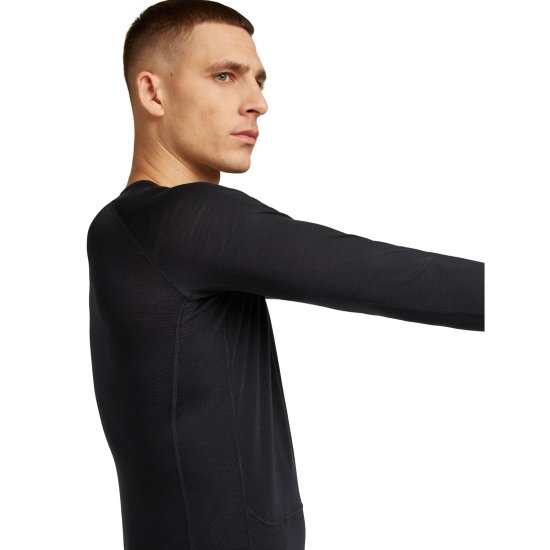 ICEBREAKER - T-SHIRT MANICHE LUNGHE MERINO 125 ZONEKNIT UOMO